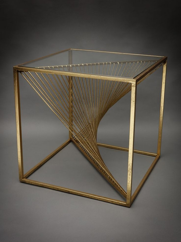 رنگ طلایی با رویه شیشه برنزی