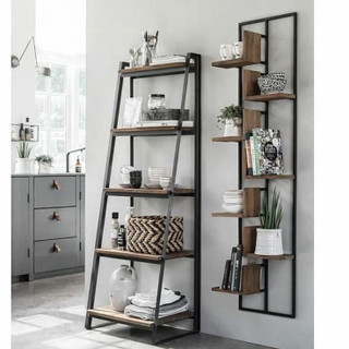 استند دکور پنج طبقه از جنس فلز و چوب mdf