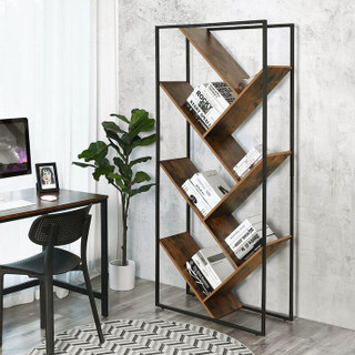 استند دکور یا (کتابخونه) از جنس فلز و چوب mdf