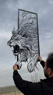 تابلودیواری فلزی مدرن مناسب پذیرایی