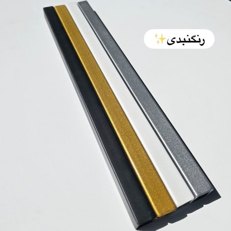 لوستر خطی فلزی حباب دار | 5 سال گارانتی | دارای رنگبندی